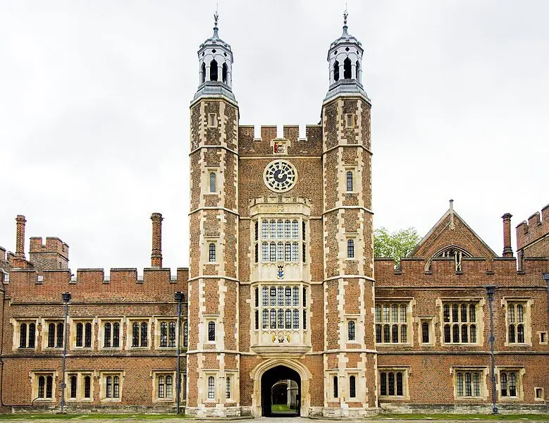 a landscape view of eton college